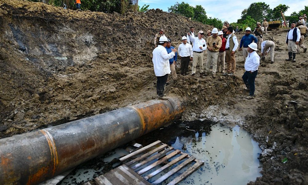 limpieza del río Pantepec