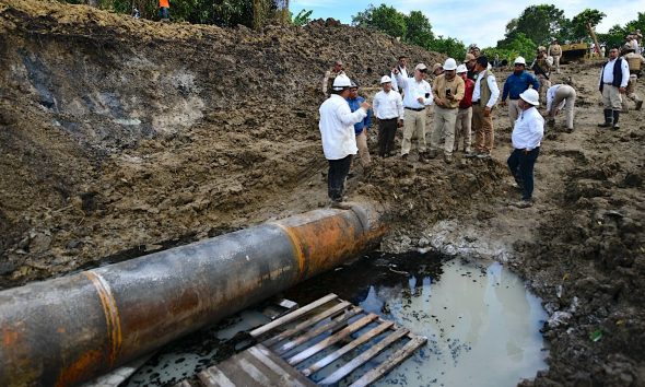 limpieza del río Pantepec