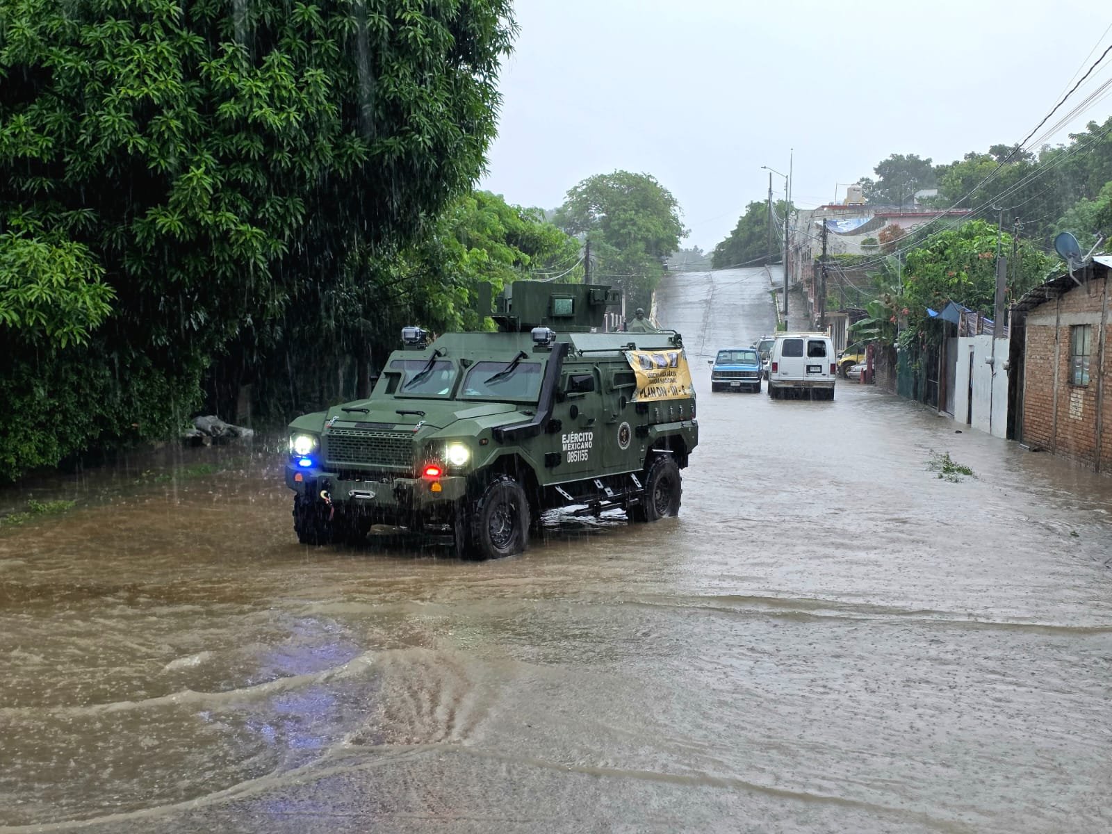 Parte de daños por las inundaciones