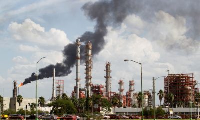 emisión de gases invernadero de la refinería de Cadereyta