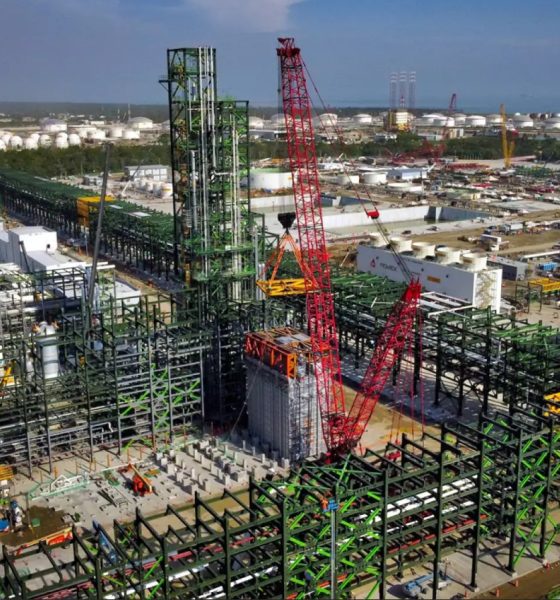 Apagón en la refinería Olmeca