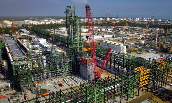 Apagón en la refinería Olmeca