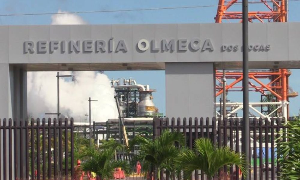 Refinería Olmeca diésel sube 28% producción