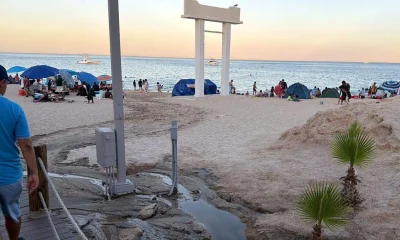 Derrame playa Chileno: Autoridades descartan aguas negras