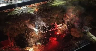 Incendio CFE Tuxtla Gutiérrez: 27 Unidades Calcinadas