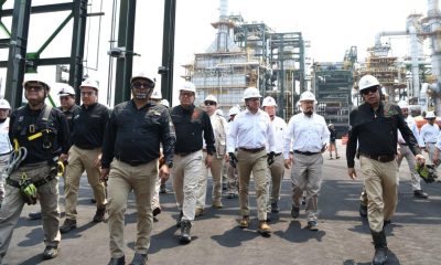 Director de Pemex supervisa Refinería Olmeca en Dos Bocas