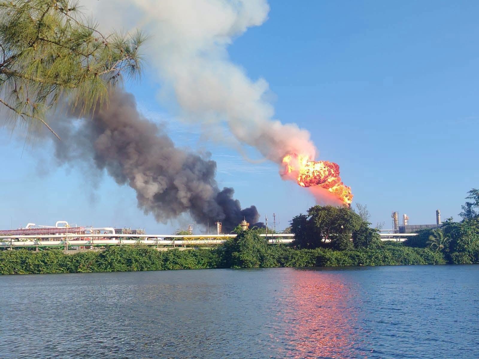 PEMEX aclara que el humo en Dos Bocas
